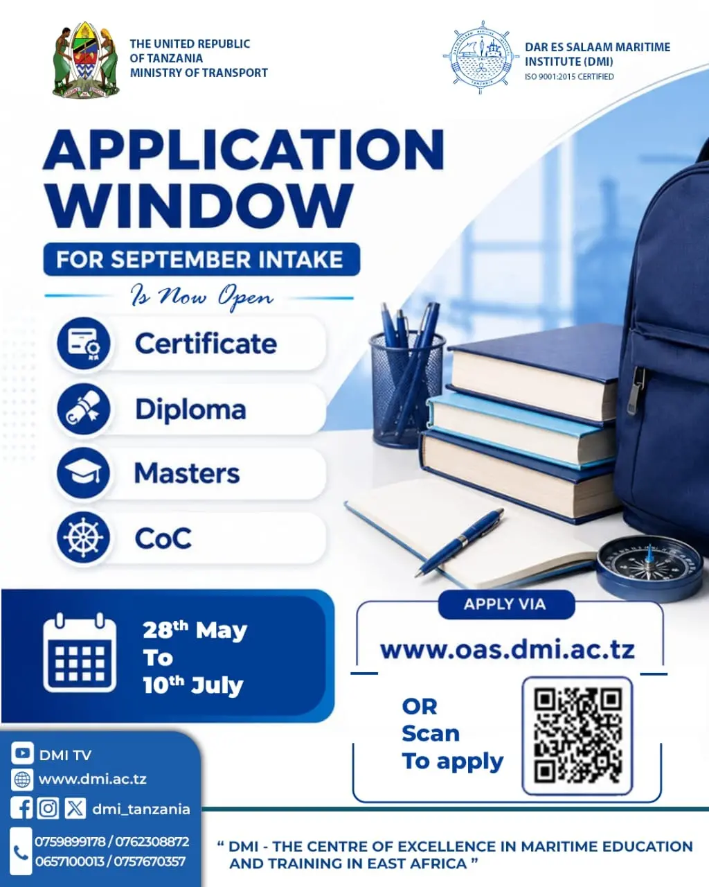 KUFUNGULIWA KWA DIRISHA LA USAJILI cover image